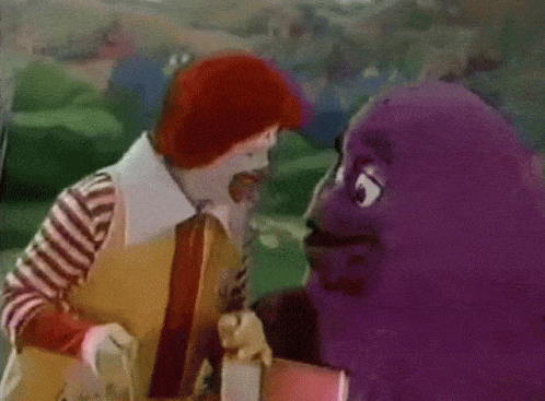 Mcdonalds Oh My GIF. This 498 x 367 animated GIF is part of our grimace mcdonalds collection. Created by Spiderbat36. View the original animation, share it…