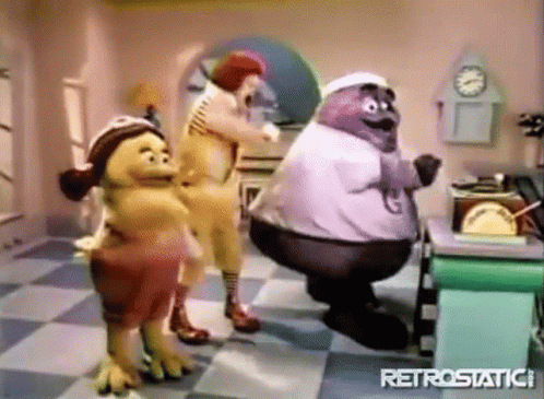 Mcdonalds Ronald Mcdonald GIF. This 498 x 365 animated GIF is part of our grimace mcdonalds collection. Related themes include morning, workout. Created by…