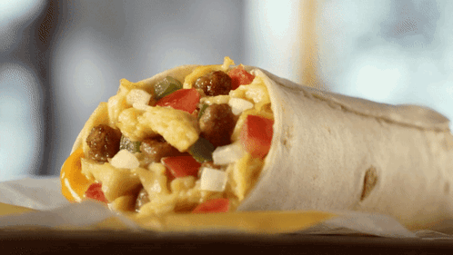 Mcdonalds Sausage Burrito GIF