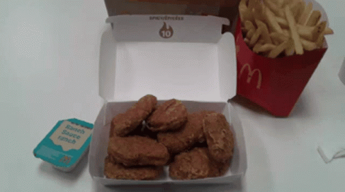 Mcdonalds Spicy Chicken Mcnuggets GIF