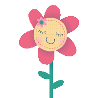 Mcdstudio Flower Sticker