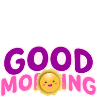 Mcdstudio Good Morning Sticker