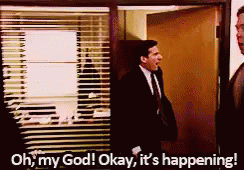 Me About The Civil War Stuff At The D23 Expo GIF. This 244 x 170 animated GIF is part of our the office its happening collection. Related themes include…