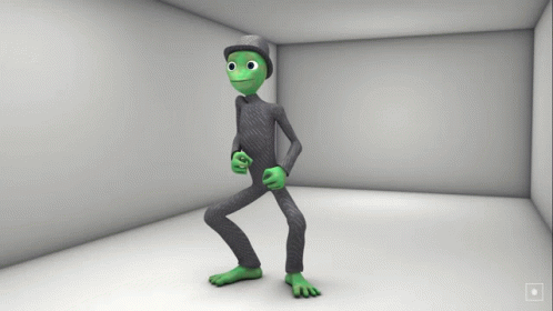 Me Kemaste Alien Dance GIF