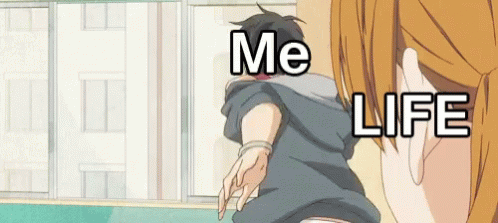 Me Life GIF. This 498 x 223 animated GIF is part of our so youre saying theres a chance animated collection. Related themes include anime, life, me. View…