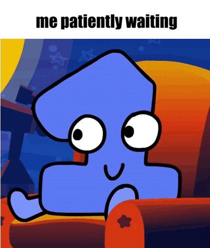 Me Patiently Waiting One GIF