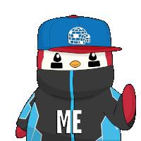 Me Penguin Sticker
