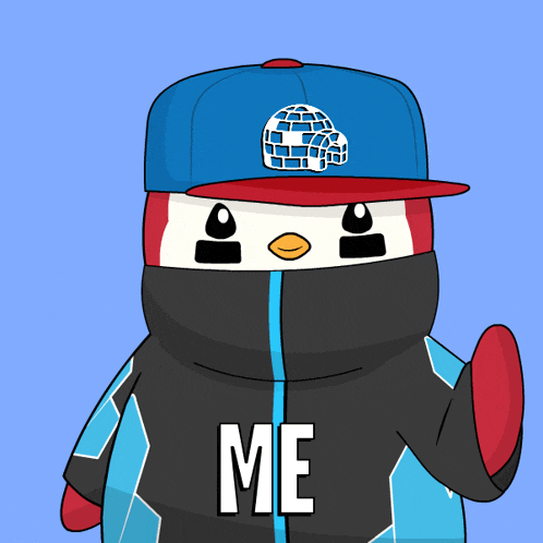 Me Penguin GIF