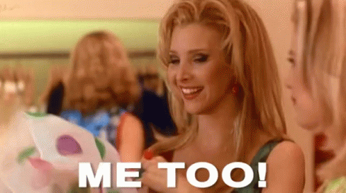 Me Too! - Romy And Michelle'S High School Reunion GIF