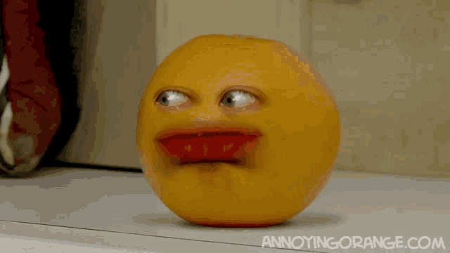 Me When Im Bored Annoying Orange GIF