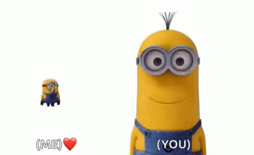 Me You GIF. This 498 x 303 animated GIF is part of our thanks for your attention animation minions collection. Related themes include me. Created by…