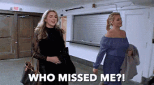 Mean Girls Who Missed Me GIF. This 498 x 275 animated GIF is part of our im back bitches collection. Related themes include im back, shrug. Created by…
