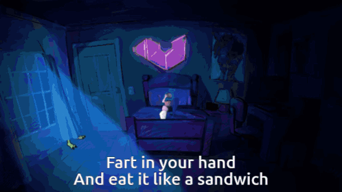 Meatcanyonkitty GIF. This 498 x 280 animated GIF is part of our i fart in your general direction collection. Created by xtiggy. View the original animation…