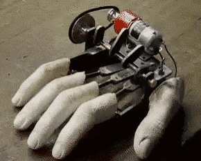 Mechanical Hand Hands GIF