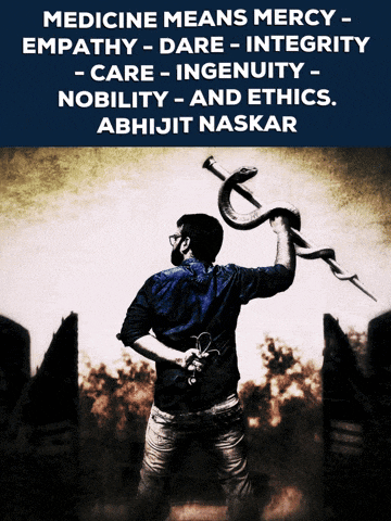 Medicine Means Mercy Empathy Dare Abhijit Naskar GIF