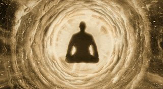 Meditation Cosmos GIF. This 320 x 176 animated GIF is part of our the fountain collection. Created by Adamon. View the original animation, share it, or…