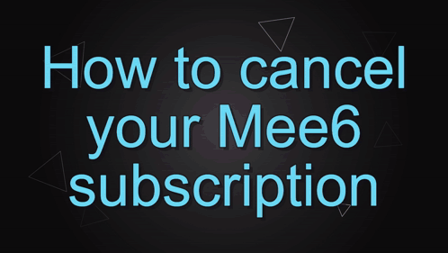 -mee6 Cancel Subscription GIF