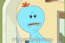 Meeseeks Weird GIF