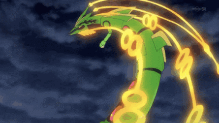 Mega Rayquaza Pokemon GIF