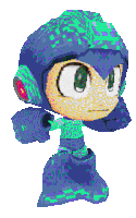Megaman 3d Movie Maker Sticker