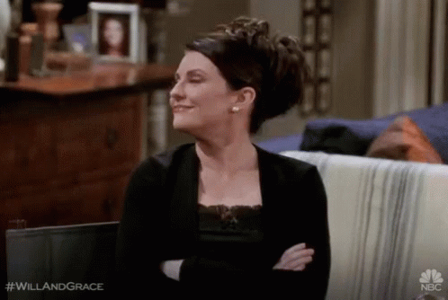 Megan Mullally Karen Walker GIF