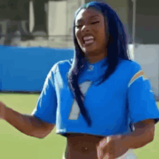 Megan Thee Stallion Laughs GIF