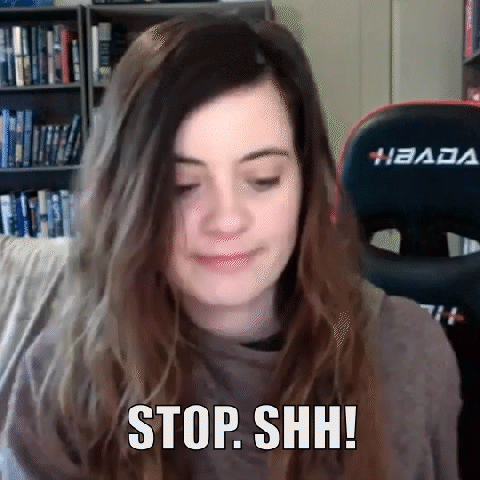 Meganleigh Shh GIF