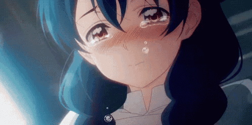 Megumi Tadokoro Crying GIF
