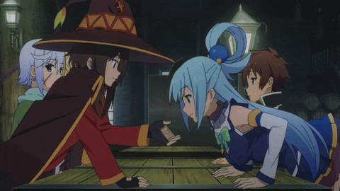 Megumin Aqua GIF