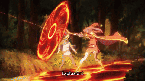 Megumin Explosion Megumin Konosuba GIF