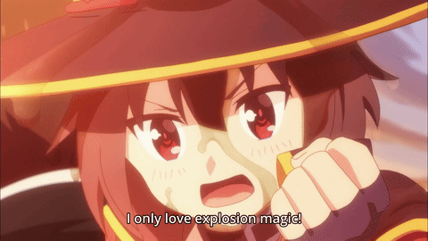 Megumin Explosion Megumin Konosuba GIF