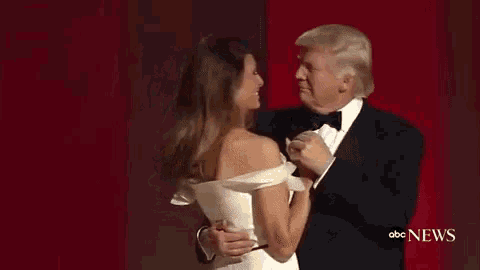 Melania Trump Donald Trump GIF