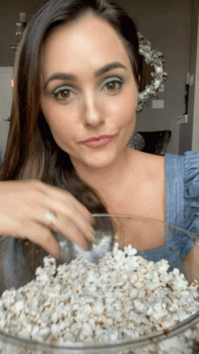 Melissa Salaman Watching Drama GIF