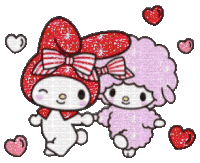 Melody X Piano Sanrio Friendship Sticker