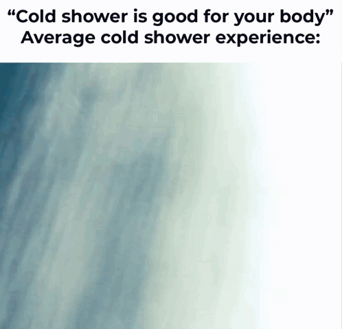 Meme Cold Shower GIF