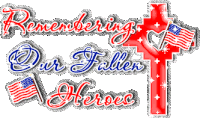 Memorial Heroes Sticker