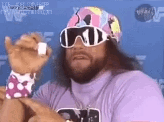 Mene Gene Macho Man GIF