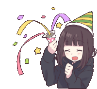 Menhera Congratulations Sticker