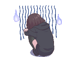 Menhera Melancholy Sticker