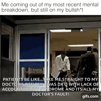 Mental Breakdown Cat On Wheelchair GIF