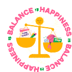 Mental Health Wellbeing Sticker