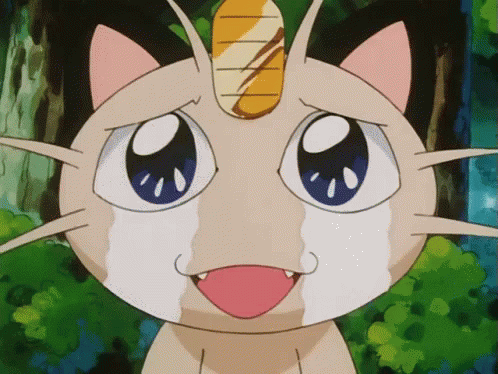 Meowth Crying GIF. This 498 x 374 animated GIF is part of our crying pikachu collection. Related themes include cry, crying, pokemon. View the original…