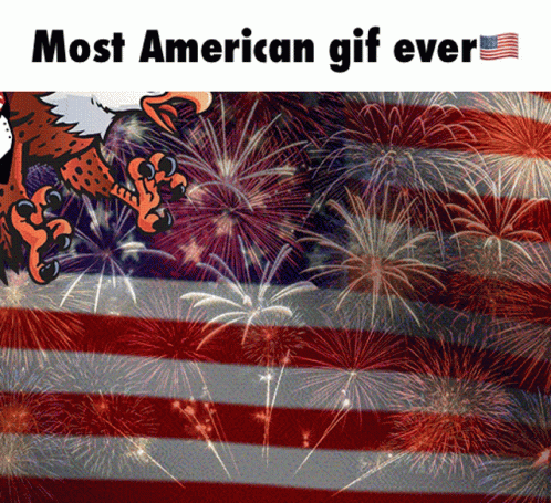 Merica America GIF. This 498 x 455 animated GIF is part of our most american collection. Related themes include party. Created by jimmyd619. View the…