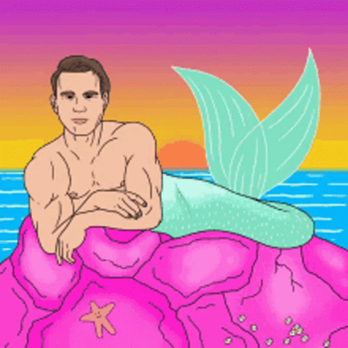 Merman Mermaid GIF