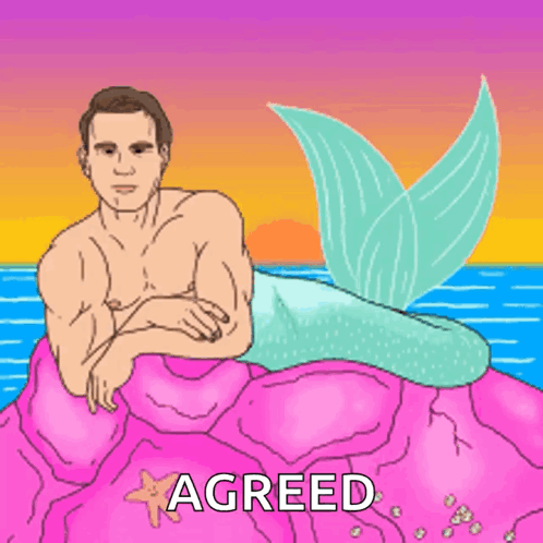 Merman Mermaid GIF