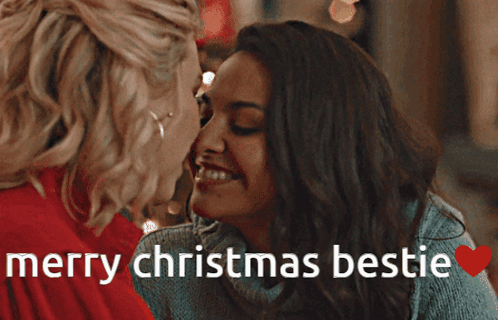 Merry Christmas Bestie GIF
