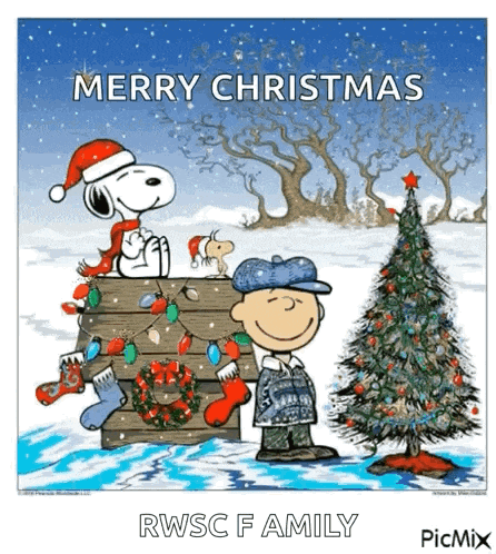 Merry Christmas Charlie Brown GIF