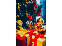 Merry Christmas Christmas Gifts Sticker