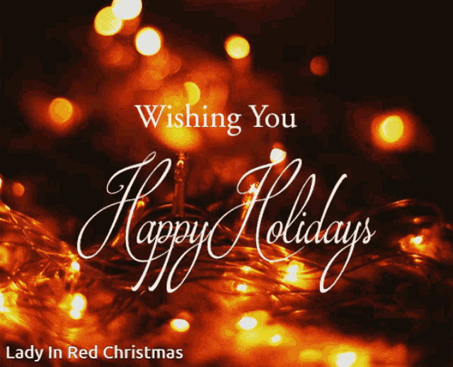 Merry Christmas Christmas Lights GIF