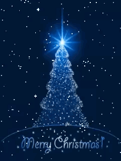 Merry Christmas Christmas Tree GIF